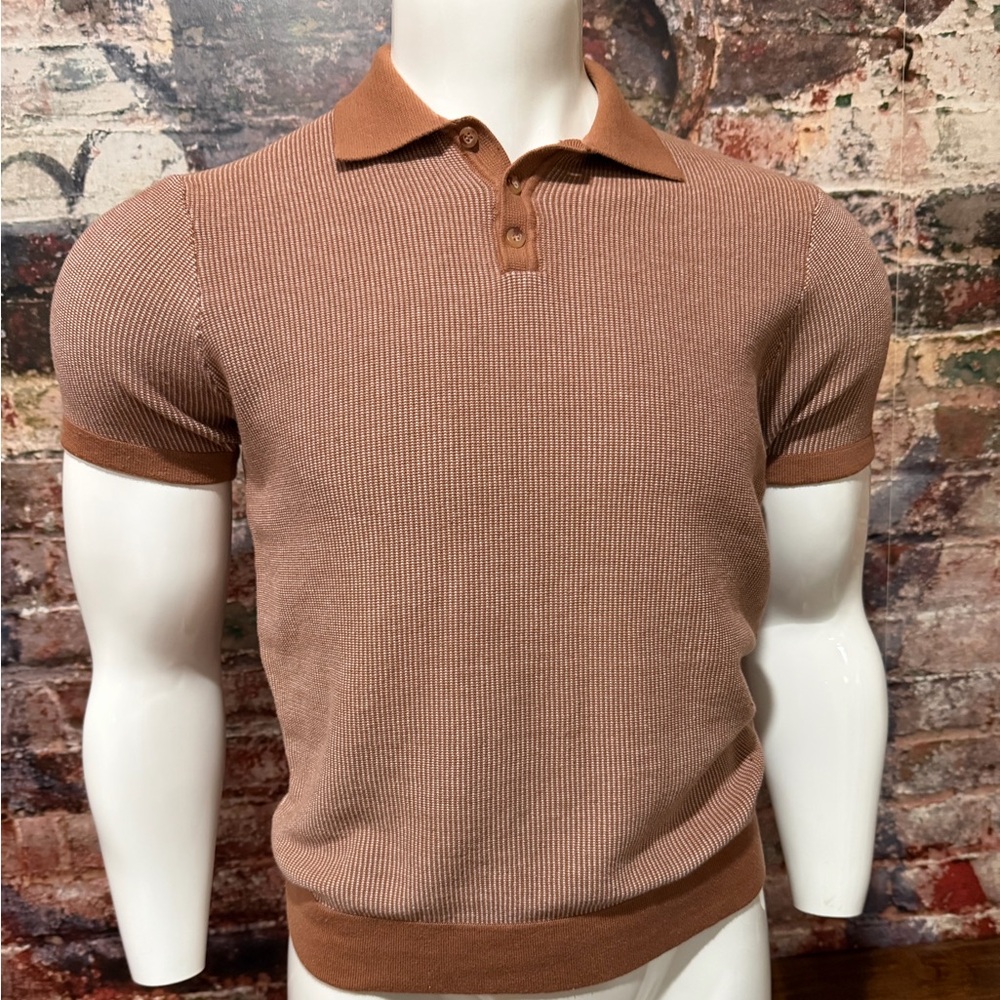 HB Classic Tan Polo Shirt for Men